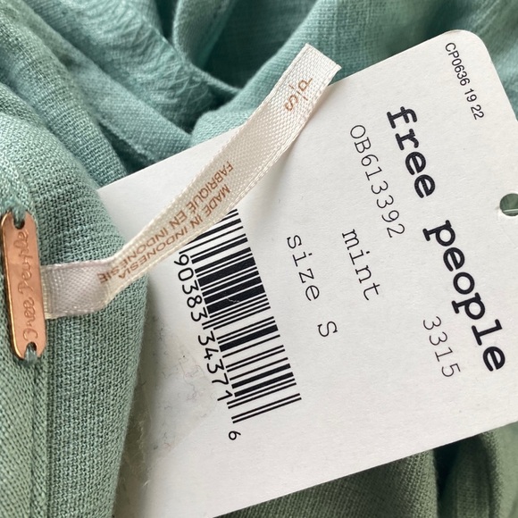 Free People Clear Skies Mini Tunic Shift Dress Small - Picture 7 of 8